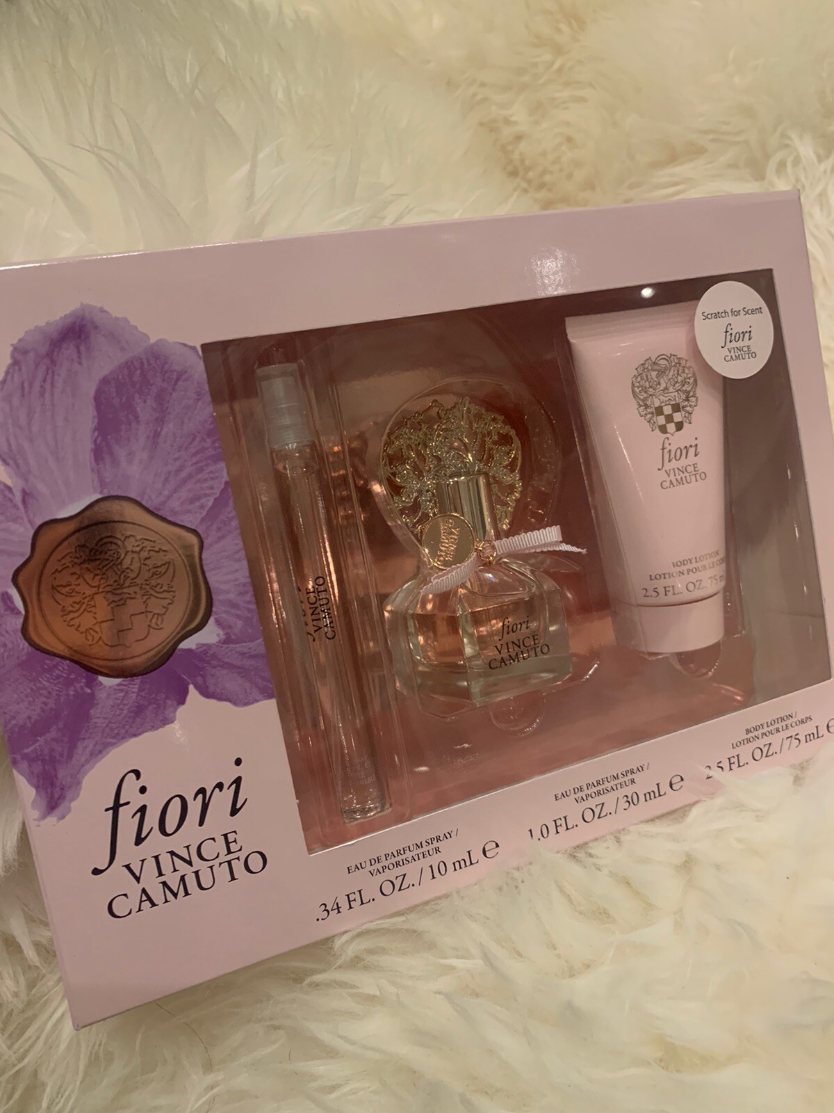 vince camuto fiori perfume set