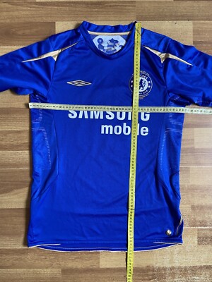 激レア 2005-06 Chelsea Umbro ユニフォーム ロッベン 2005/06 LAMPARD #8 Chelsea Vintage Umbro UCL Home Football