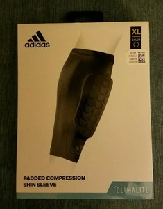 adidas padded compression shin sleeve
