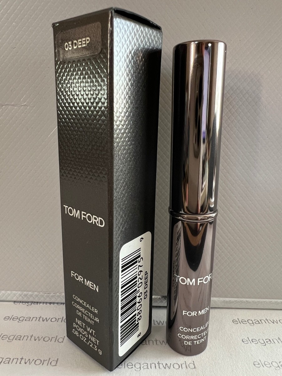 TOM FORD For Men Concealer #03 DEEP .08oz/2.3g NEW BOX 100