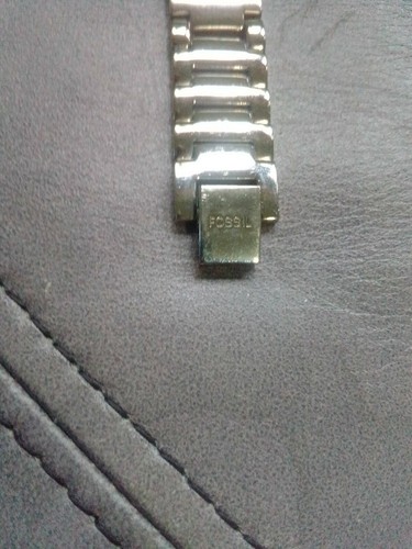Fossil F2 ES-8677 Stainless Steel Quartz Analog Ladies Watch New Battery - Picture 4 of 10