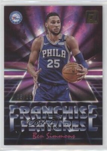 2018 Panini Donruss Basketball Holo Purple Laser Ben Simmons #23