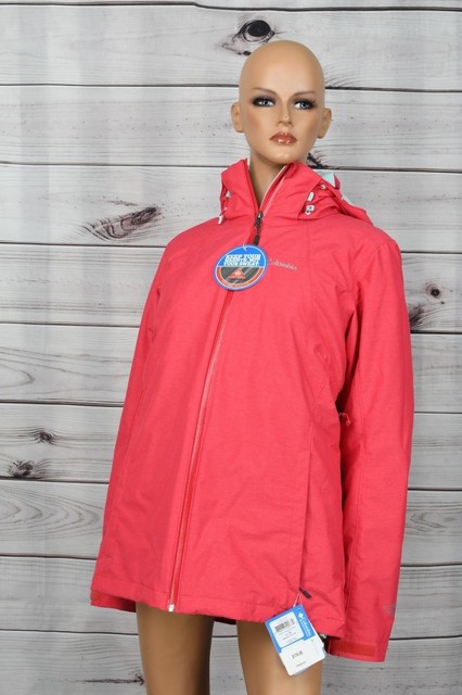 womens red columbia jacket