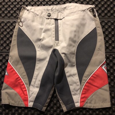 Dainese Shorts Waste Size 28 Junior ￼Medium Gray Cross Motorcycle Cycling Bike
