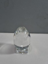Baccarat Crystal Egg And Harrods baccarat crystal Glass Stand