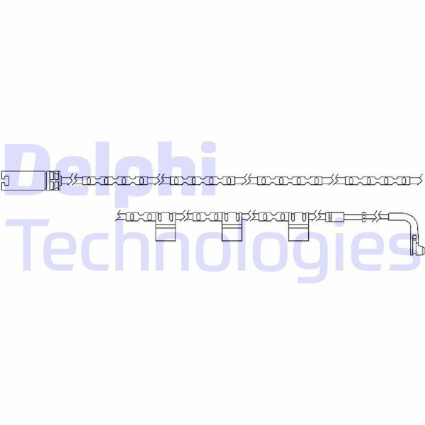 Delphi LZ0234 Warnkontakt, Bremsbelagverschleiß FüR Mini-image