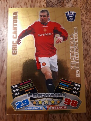 Eric Cantona 10枚限定 Gold 激レア　カード　サッカー CL 24/25 Champions League 2024/2025 417 Eric Cantona Vintage