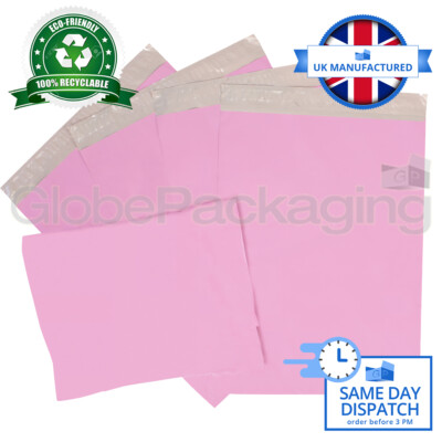 STARK ROSA POST KUNSTSTOFF PORTO POLY VERSANDTASCHEN VERSANDTASCHEN *ALLE GRÖSSEN/MENGEN*