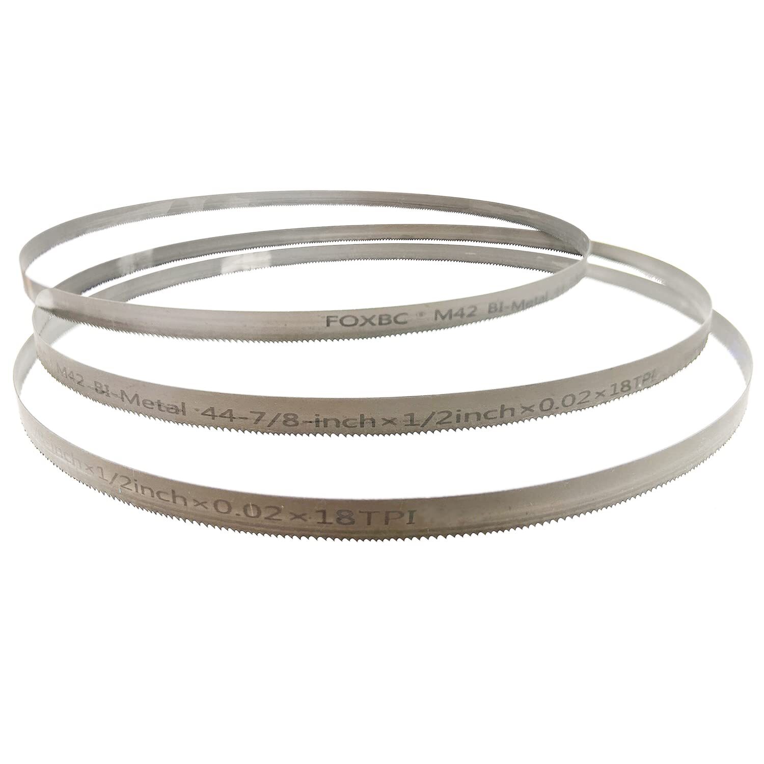 Portable Bandsaw Blades 44-7/8" x 1/2" x .020" 18 TPI for DeWalt DCS374B