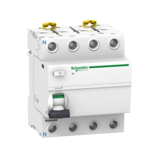 Schneider Fehlerstromschutzschalter A9R44463 Acti9 iID - 4P, 63A, AC-Typ, 300mA