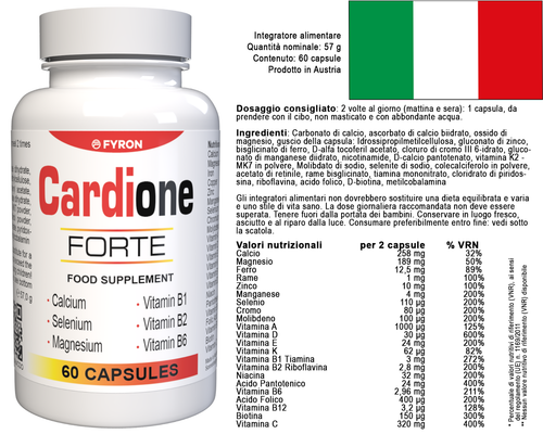 Cardione Forte  - 60 Kapseln - AT - Zdjęcie 7 z 16