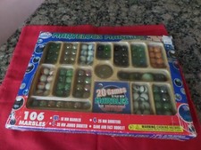 NEW VINTAGE Imperial Marvelous Marbles 106 Marbles Deluxe Set No. 37171997 NOS