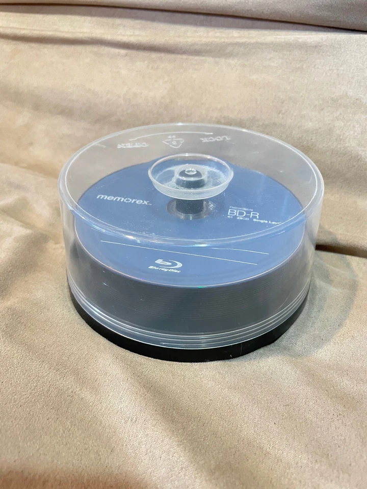 Memorex, Blue Ray, BD-R, 20 Pack, 4X, 25GB, Single Layer, Discs, New - Image 2 of 2