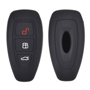 XUKEY Silicone Car Key Cover Case Remote Fob For Ford Focus Mondeo Galaxy Fiesta 