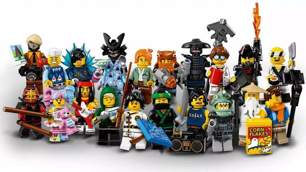 LEGO 71019 - The Ninjago Movie Series - Complete set of 20 Minifigures