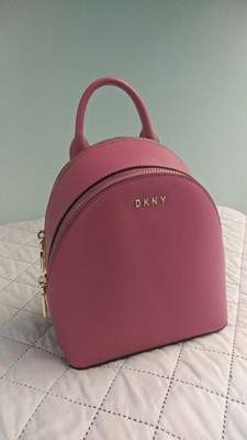 DKNY Bryant Mini Backpack, NEW, Pink, Genuine Leather  display picture 1