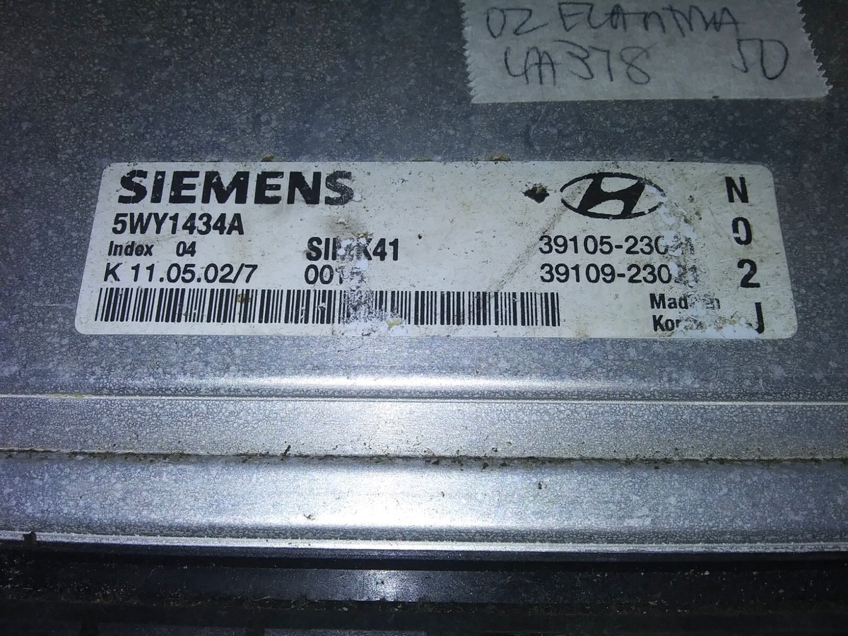 39105-23021 ecm ecu computer 2002 Hyundai Elantra | eBay