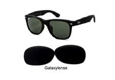 Galaxy Replacement Lenses For Ray Ban RB2132 New Wayfarer Black 52mm Sunglasses