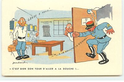 Jean Cheval - It's his turn to go to the shower - 23329
