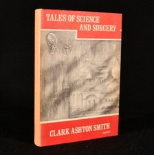 1964 Tales of Science and Sorcery Clark Ashton Smith Dust Wrapper Stories Fir...