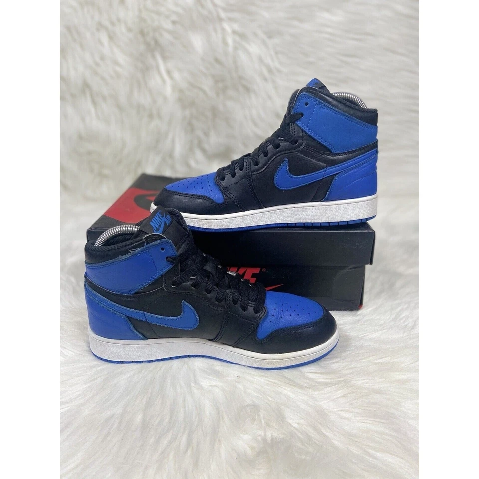 air jordan 1 retro high og royal size 6.5 Game Hyper Royal Toe Low Mid Unc 蓝色 — 第 4/4 张图片