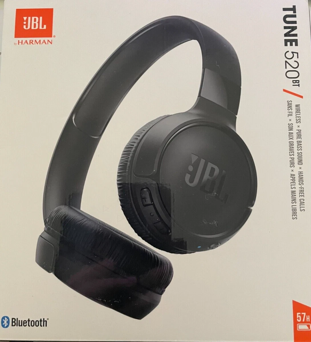 JBL Tune 520 BT - Wireless Headphones - 57 hrs Battery Time