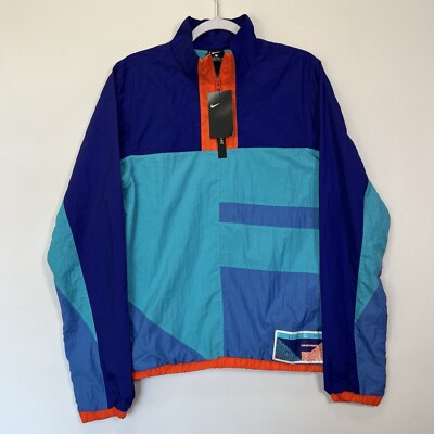 NIKE オレゴンプロジェクト　ネイビーブルー　ナイロンジャケット　Lサイズ NIKE（ナイキ） ナイロンジャケット AS M NK CLUB WVN TRK JKT/クラブ