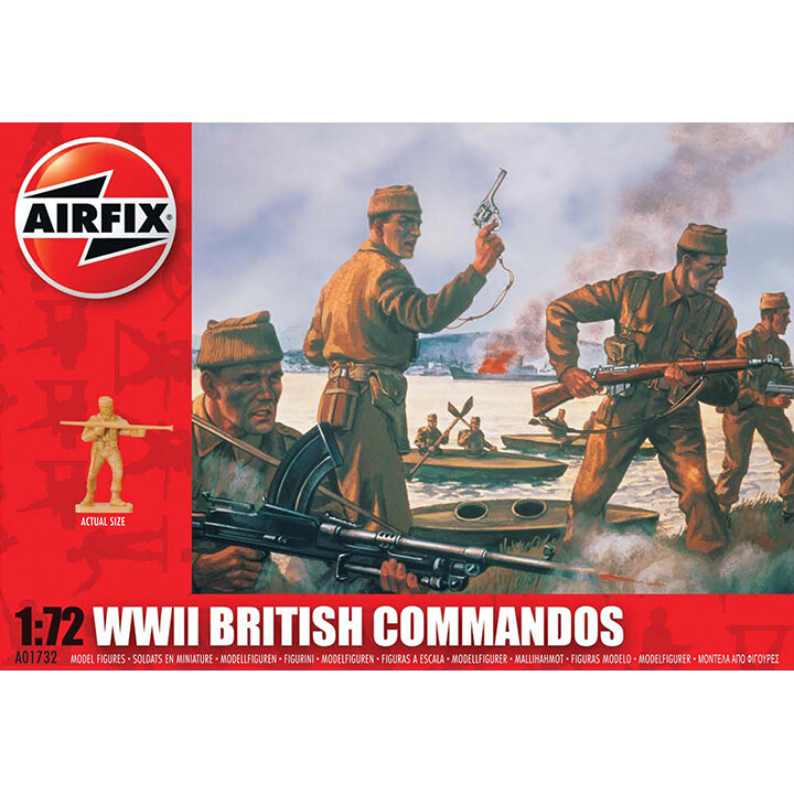 Airfix #01732 1/72 WWII British Commandos | eBay