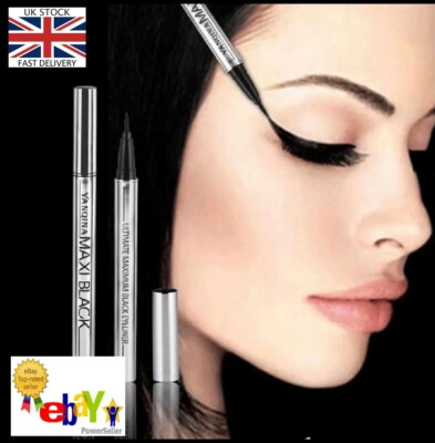 COOL BLACK Eyeliner Pen - Waterproof | Long Lasting Liquid Quick Dry Eyeliner