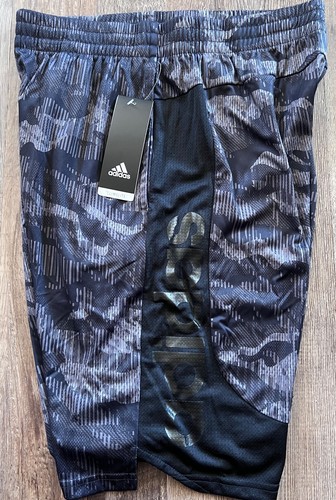 NWT Adidas Boys YLG Light Green/Dark Gray/Black Shorts Set Large - Picture 5 of 5