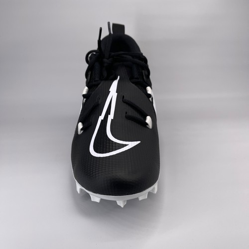 NIKE Alpha Menace Pro 3 Football NFL Mid Cleat Black CT6649-001 Mens US 10.5 NEW - Picture 3 of 10