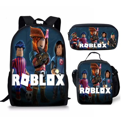Roblox Game Backpack School Rucksack Shoulder Bag Lunch Bag Pencil Kids Gift new - Picture 34 of 50