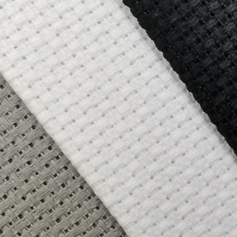 KCS 3 pc of 12" x 18" 14CT Counted Cotton Aida Cloth Cross Stitch Fabric  - Image 2 of 4