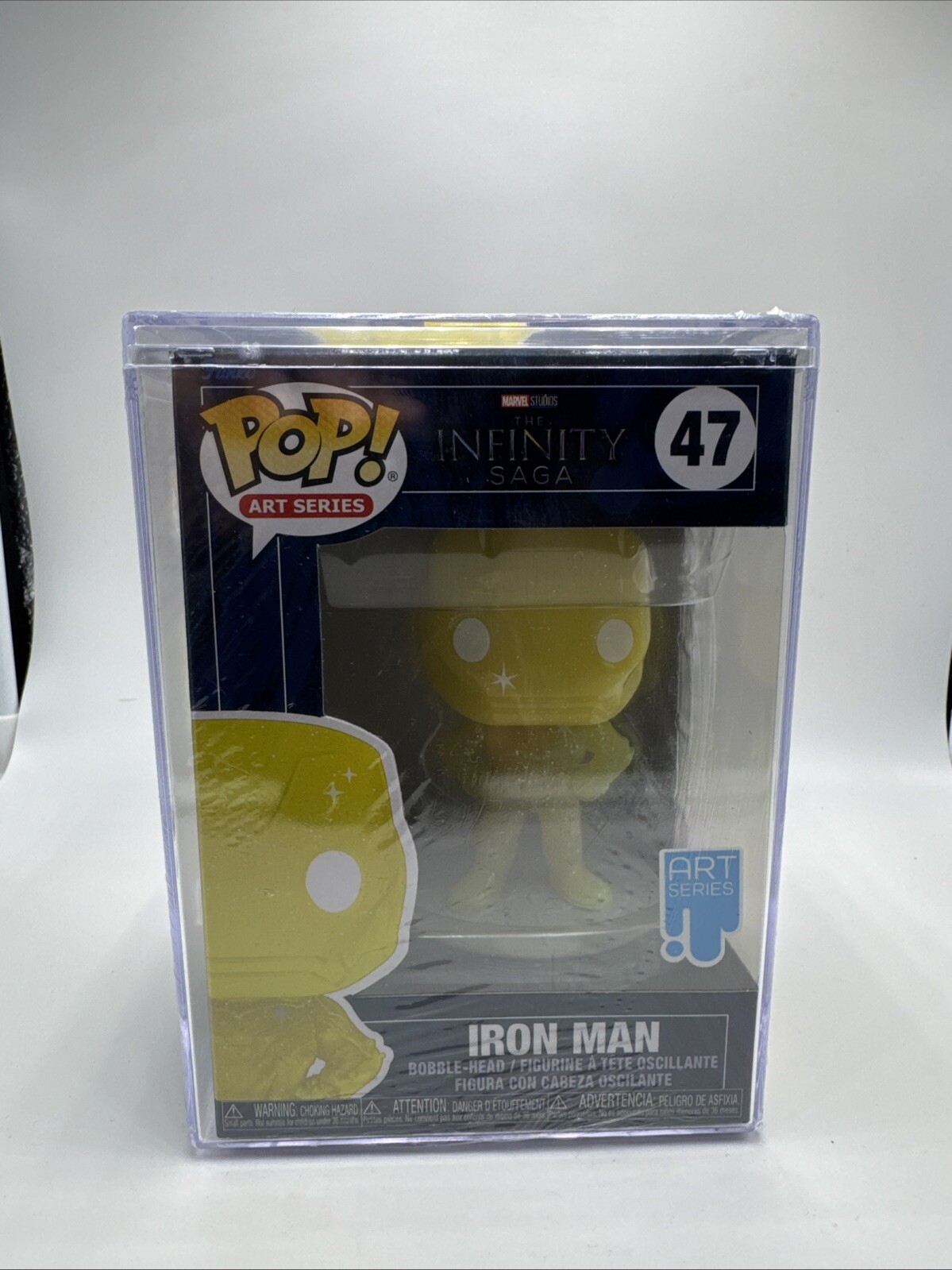 Pop Marvel Studios Iron Man Gold Pop Gold Chrome Iron Man Funko