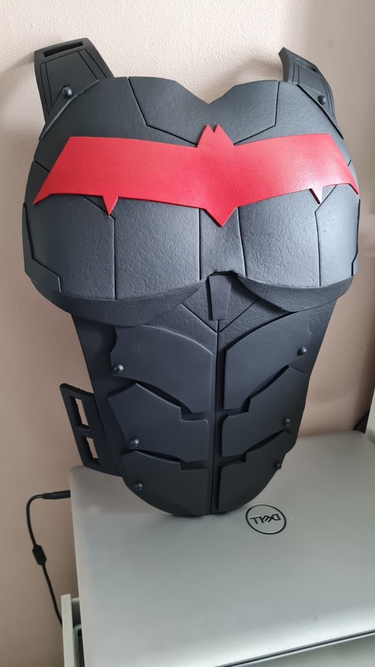 Batman Red Hood Chest Armour costume adult men Dc Comics Cosplay
