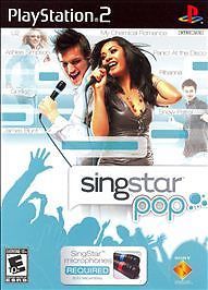 SingStar: Pop (Sony PlayStation 2, 2007)