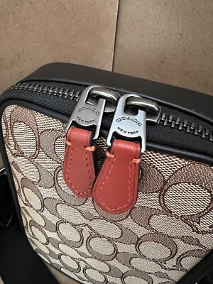 NWT COACH CH097 Stanton Crossbody Bag Signature