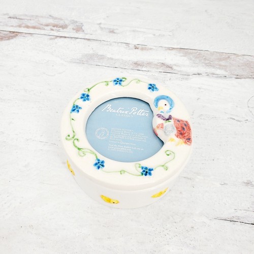 Enesco Beatrix Potter's Jemima Puddle Duck Photo Frame Keepsake Box - Picture 2 of 8