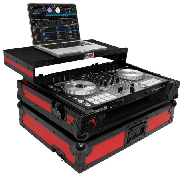 Pro X XS-DDJSR2LTRB-LED Flight Case for Pioneer DDJ-SR2 Digital
