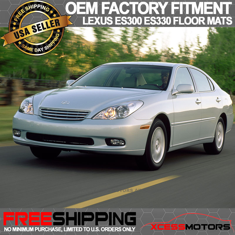 Fits 0206 Lexus ES300 ES330 OE Fitment Floor Mats Carpet Front Rear Nylon Black eBay