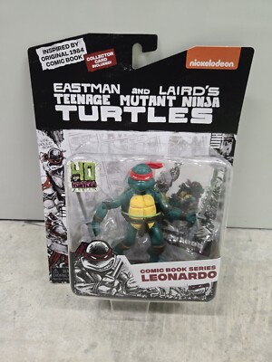 40th Anniversary TMNT Comic Book Series Classic Leonardo NEW 2024