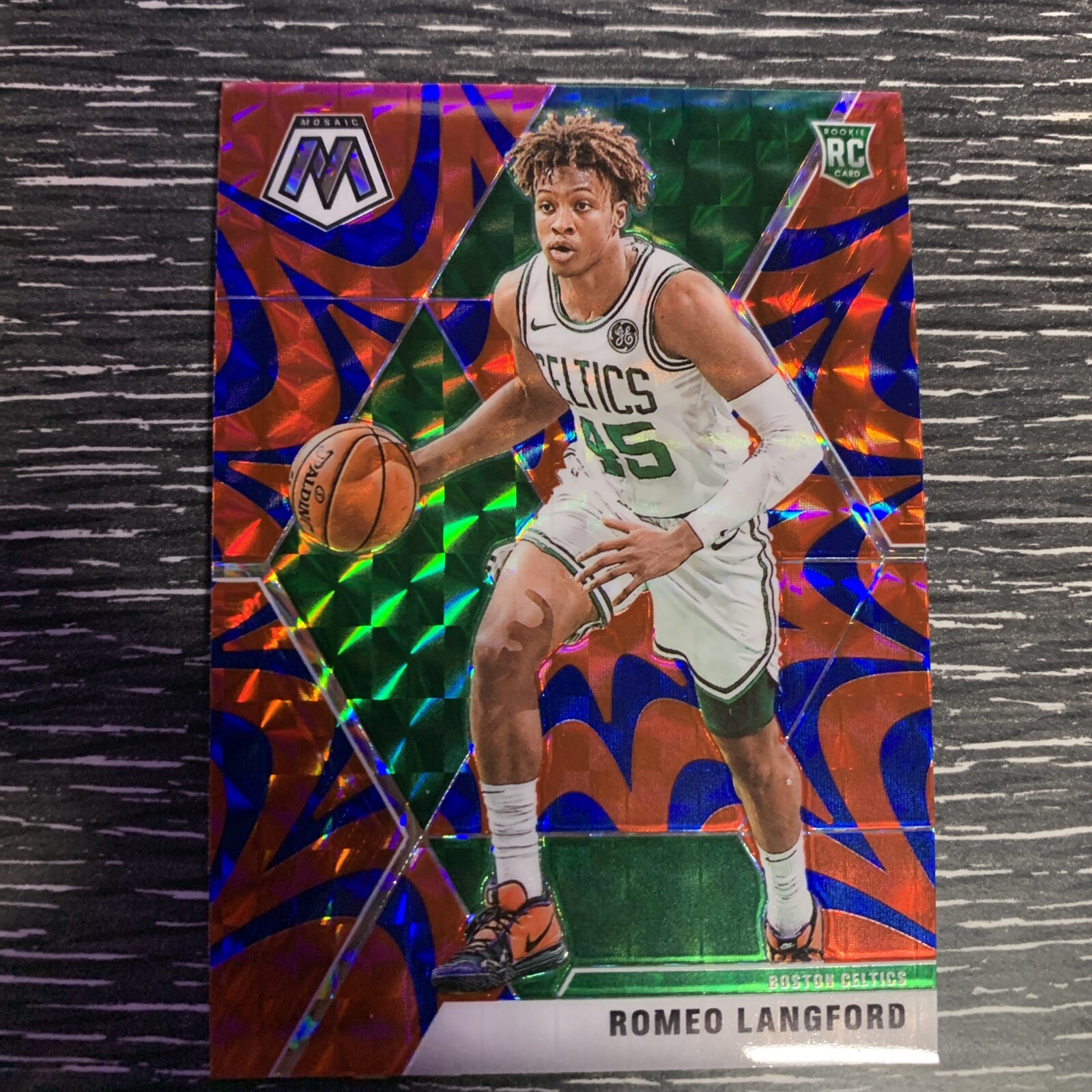 2019 Panini Mosaic Romeo Langford RC 233 1BB