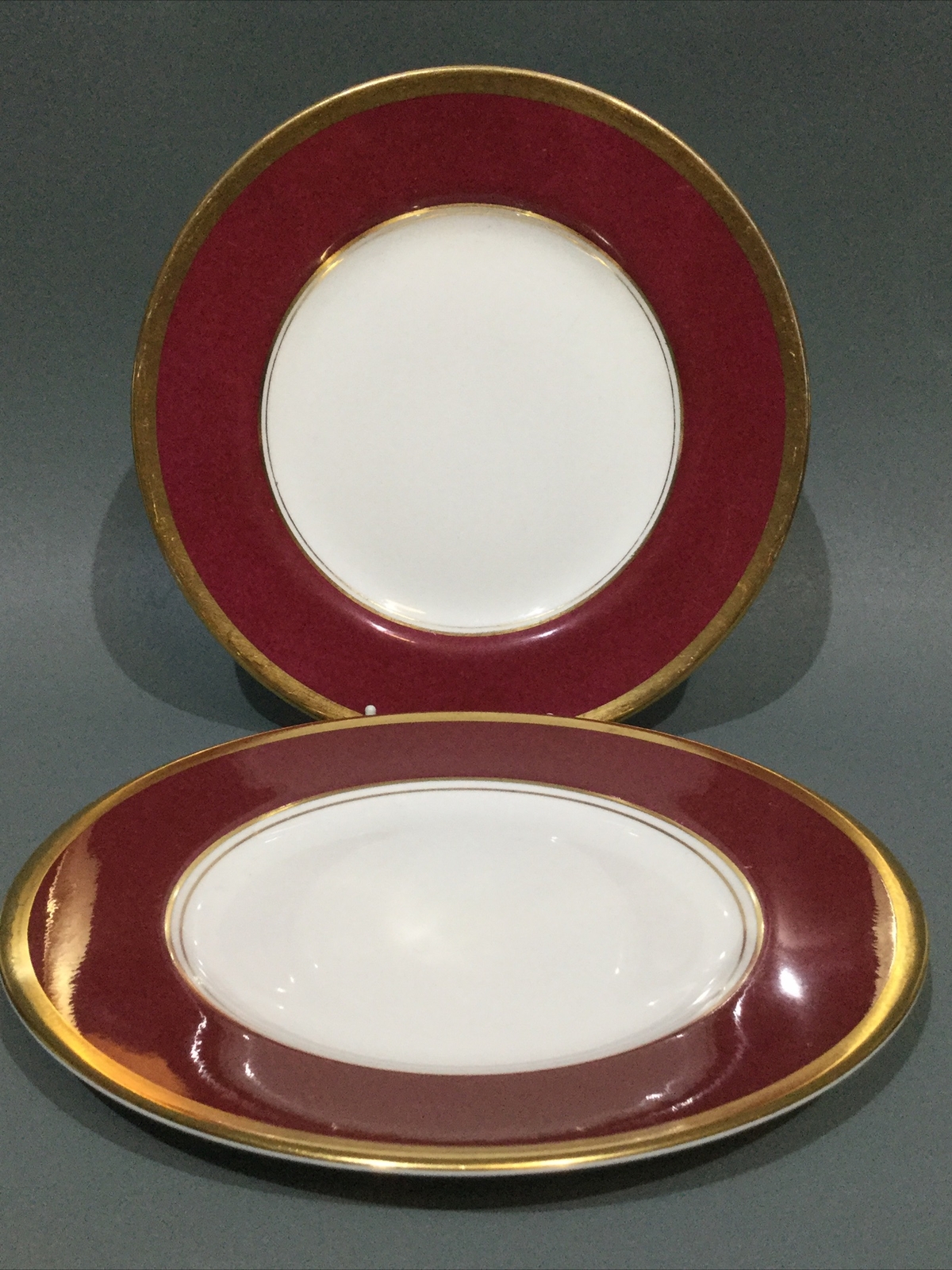 Coalport “ Athlone Marone “ 2 x Dessertteller