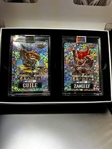 Saturday morning Cards STREET FIGHTER 2 CHAMPION EDITION GUILE & ZANGIEF Stars