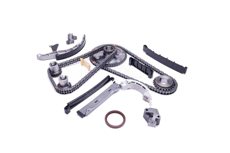 Kit chaine de distribution anti-bruit pour Nissan Navara NP300 pick-up 2.5 dCi maillons carbone