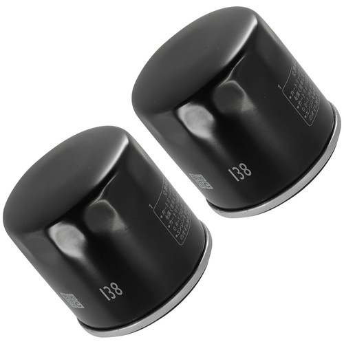 2 Pack Oil Filter for Suzuki GSXR600W RF600R VS600Gl VS600 GSF600 GSR600 1992-13 - Picture 3 of 7