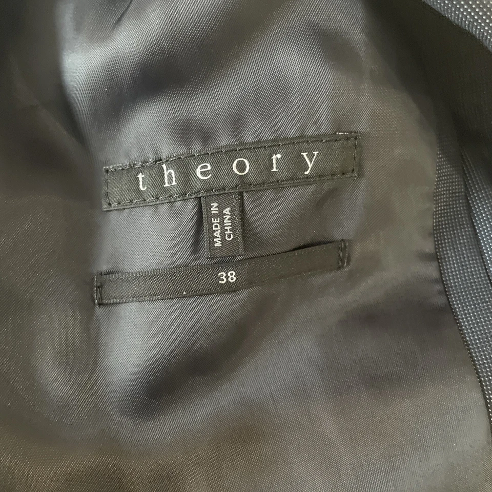 Theory $595 Kris HL Wool/Silk Sport Jacket Birdseye Unconstructed Blazer Men 38S - Image 3 of 4