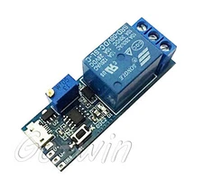 10PCS 5-30V Micro USB Power Delay relay Timer control Trigger delay switch new