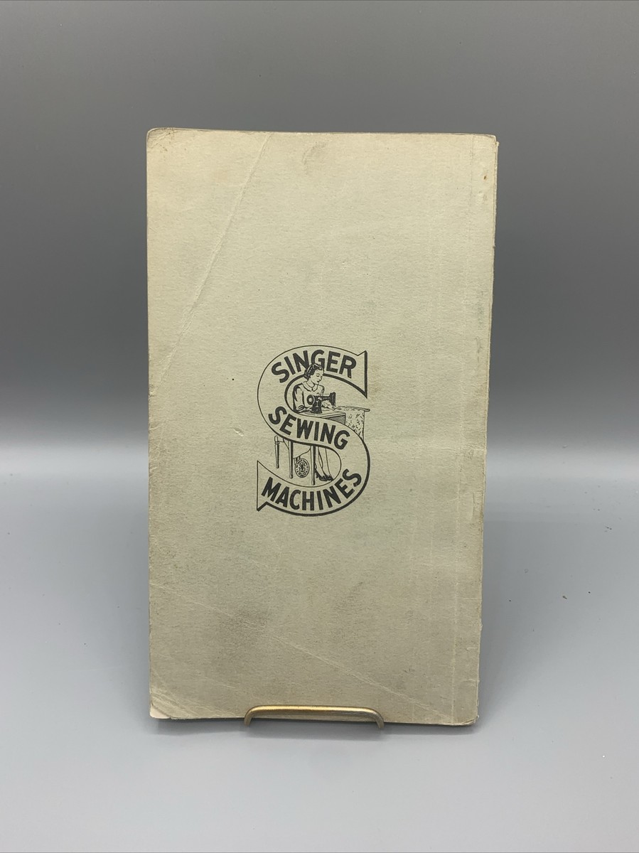 SIN JIページ Vintage 1941 SINGER Sewing Machines List of Parts Machine # 111