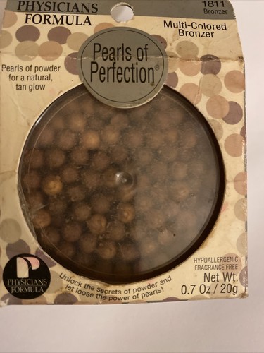 Physicians Formula Pearls Of Perfection 1811 Multi-Colored Bronzer .7 oz 20g NIB - Picture 8 of 16
